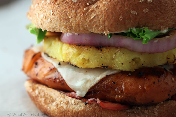 Kinda-Hawaiian Chicken Sandwich