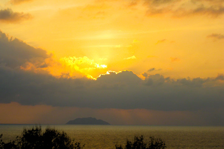 sunset in rincon puerto rico