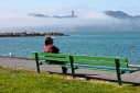 Silent Sundays: Fog on the Golden Gate Bridge