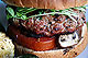 Chaumes and Sundried Tomatoes Stuffed Turkey Burgers