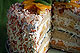 a piece of Tropical Coconut Cake