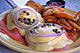 Smoked Salmon Eggs Benedict from Shades