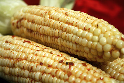 Roasted Corn with Chipotle Lime Butter