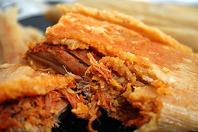 Saucy Pork Tamale Innards