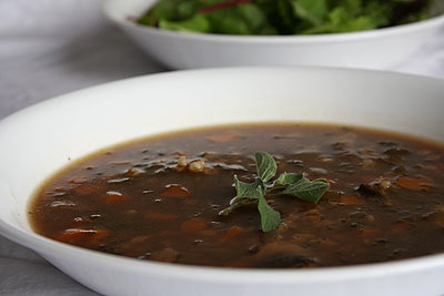 Mushroom and Barley Soup