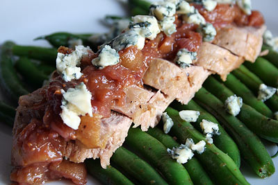 Fig Butter and Pork Tenderloin