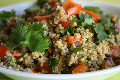 Southwest Bulgur Salad