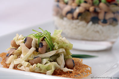 Black Eyed Peas Slaw