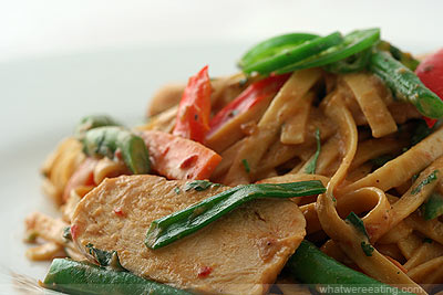 Thai Chicken Pasta