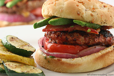 Turkey and Pork Burger