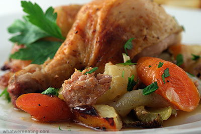 Roasted chicken