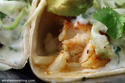 Catfish taco