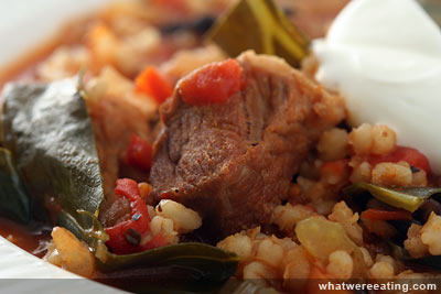 Pork stew