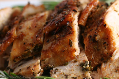Juicy Herb Roasted Turkey Breast