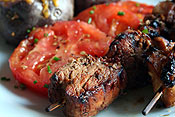 Marinated Pork Tenderloin Kabobs