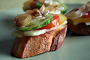 Heirloom Tomato Bruschetta