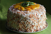 Tropical Coconut Cake