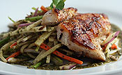 Snapper and Jicama Salad