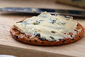 Bleu cheese spread out