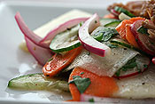 Sliced Veggie Salad