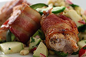 turkey breast wrapped in bacon