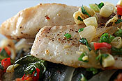 Tilapia closeup