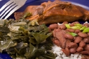 Greens, Beans, Country-style Pork Ribs