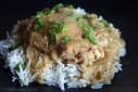 Tropical Braised Chicken over Basmati Rice
