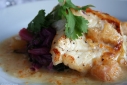 Sauteed Cod with Pink Grapefruit Beurre Blanc