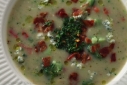 Cheesy Potato, Broccoli & Piquillo Pepper Soup